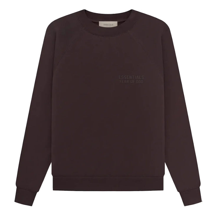 FEAR OF GOD ESSENTIALS CREWNECK “PLUM”