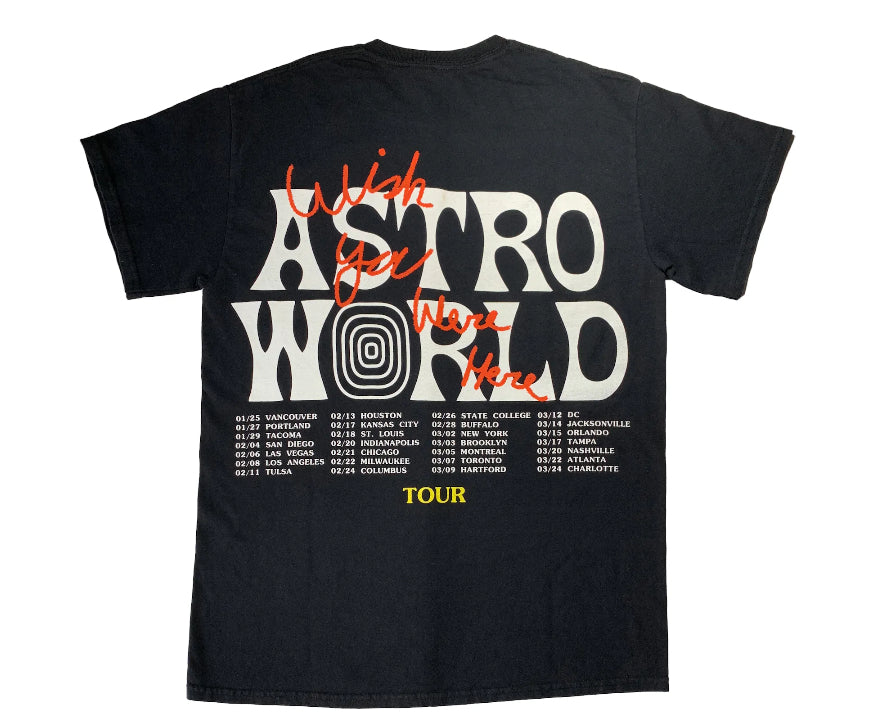 Travis Scott Astroworld Tour “Wish You Were Here” Tee – Launch Pad