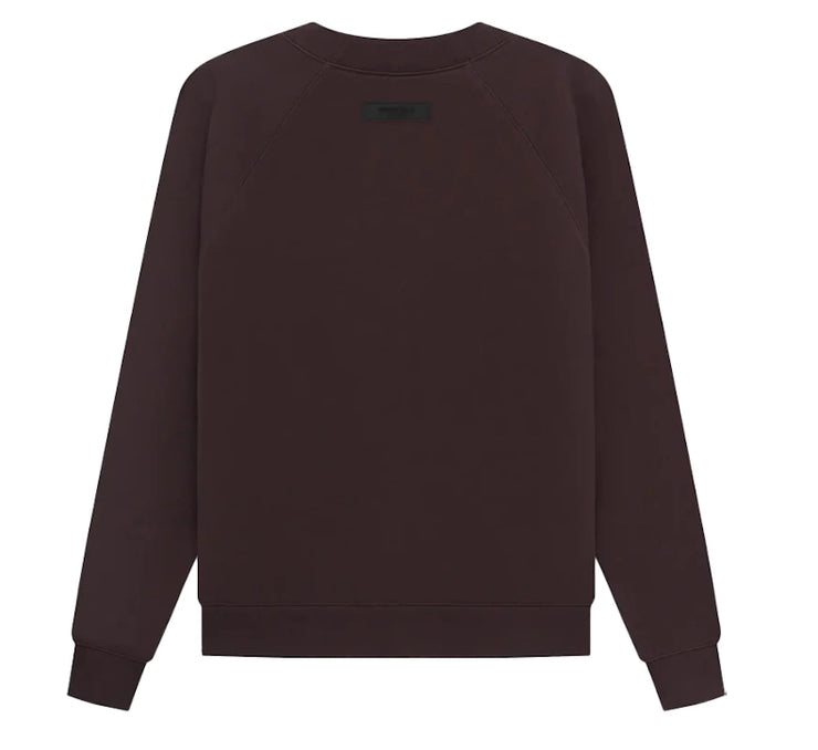 FEAR OF GOD ESSENTIALS CREWNECK “PLUM”