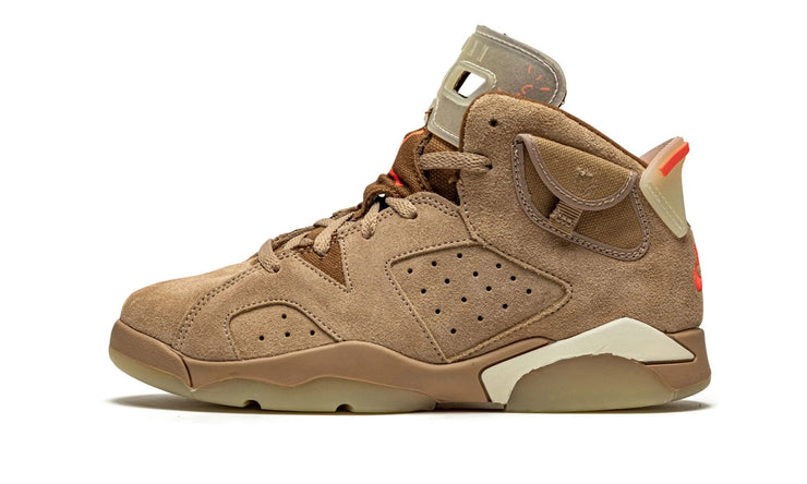 AIR JORDAN 6 RETRO "Travis Scott - British Khaki"