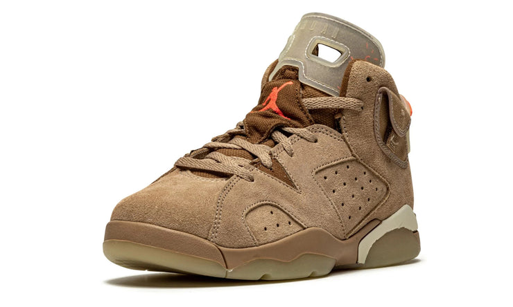 AIR JORDAN 6 RETRO "Travis Scott - British Khaki"