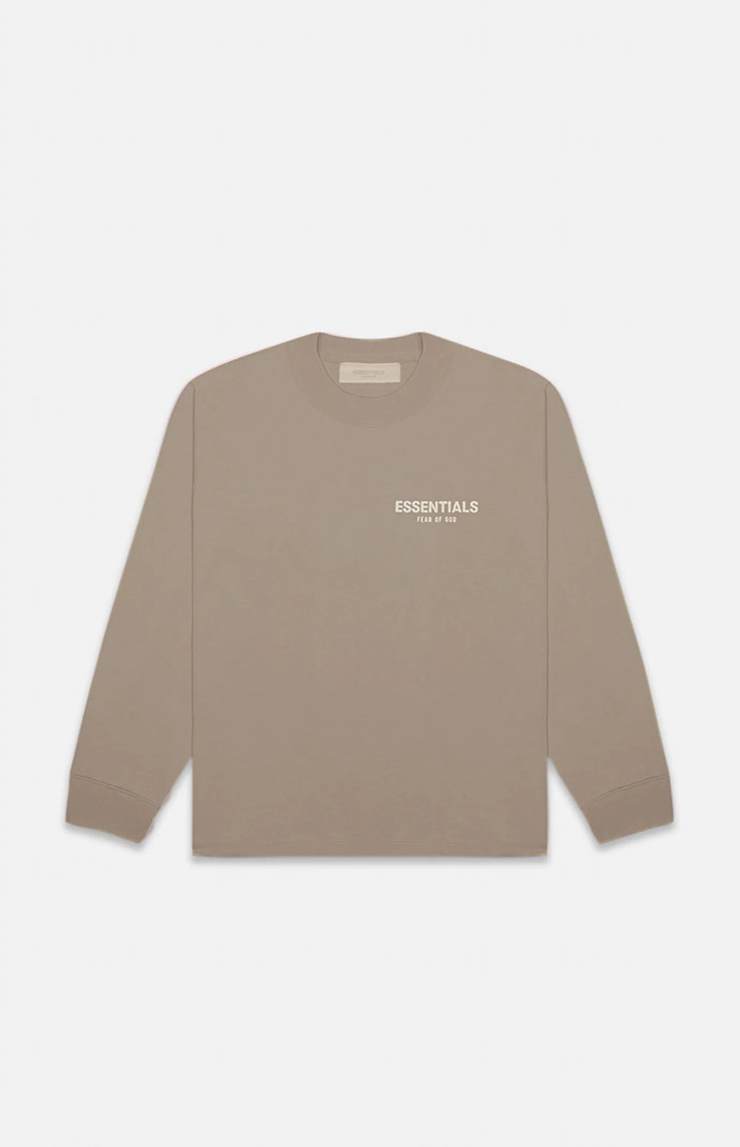 FEAR OF GOD ESSENTIALS "DESERT TAUPE" CREWNECK