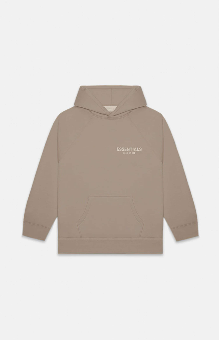 FEAR OF GOD ESSENTIALS "DESERT TAUPE" HOODIE