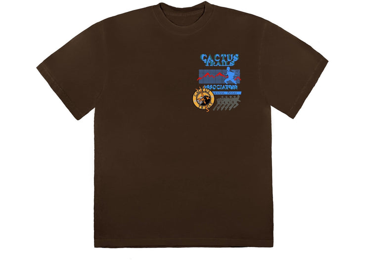 Travis Scott Cactus Trails Assn T-Shirt "Brown"