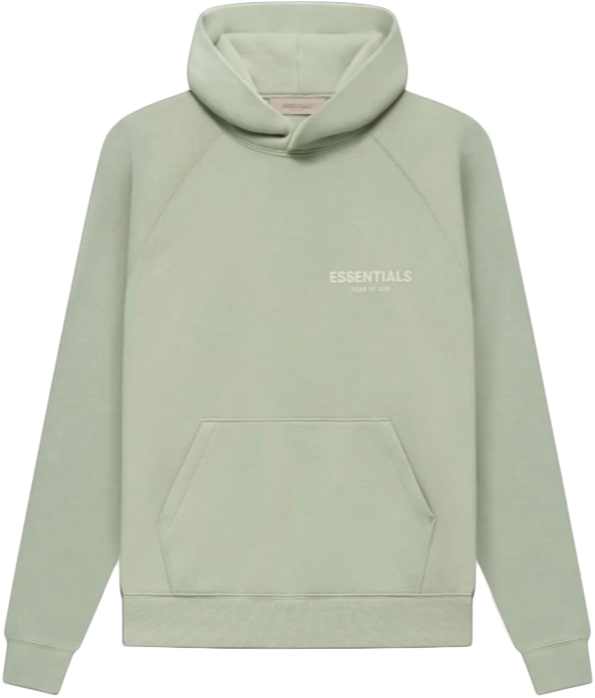 FEAR OF GOD ESSENTIALS HOODIE "SEAFOAM"