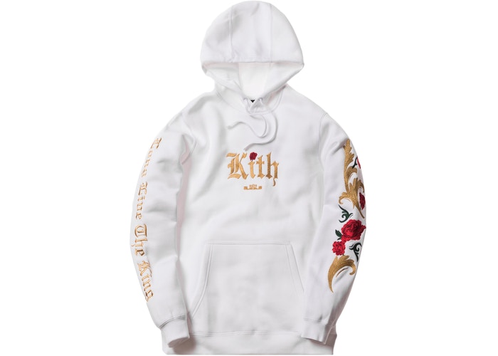 KITH NIKE LEBRON CLOAK HOODIE WHITE/MULTI