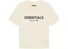 FEAR OF GOD ESSENTIALS "CREAM" T-SHIRT