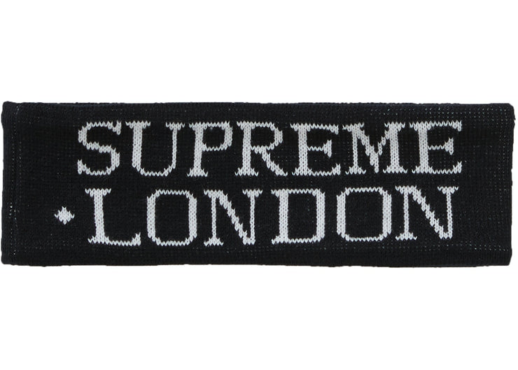Supreme International Headband Black "FW19"