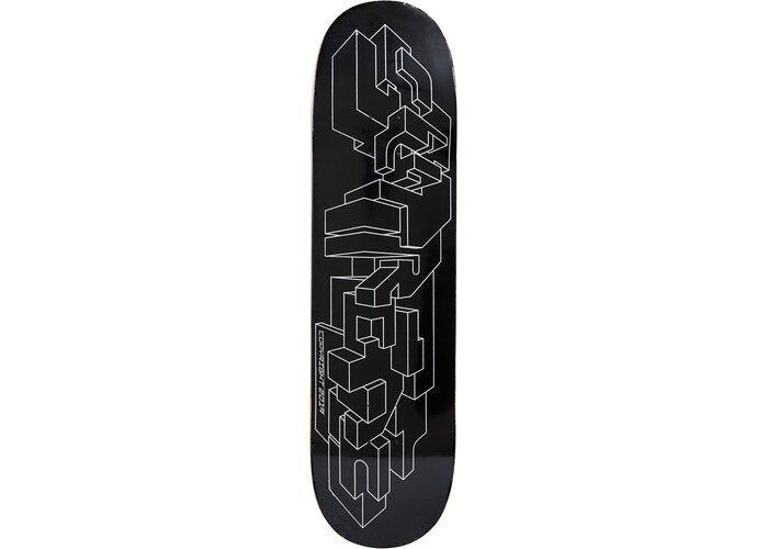 Supreme - Delta Logo Skateboard Deck Black "FW19"