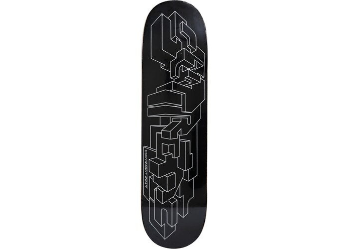 Supreme - Delta Logo Skateboard Deck Black "FW19"