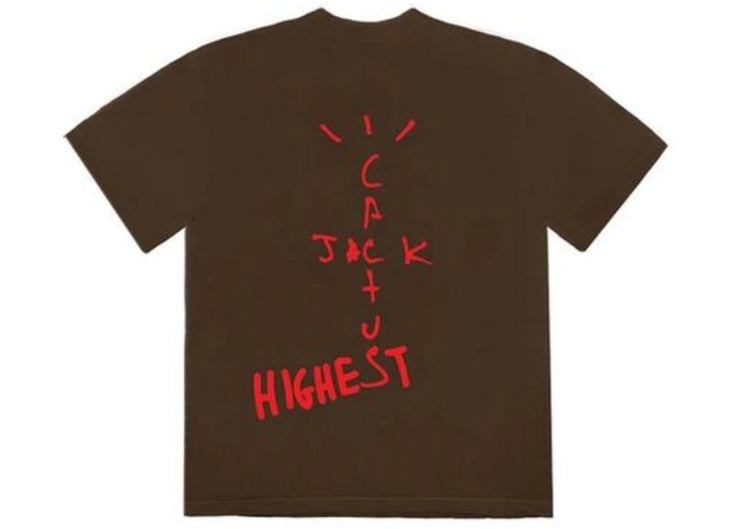 Travis Scott Jordan Cactus Jack Highest T Shirt "Brown"