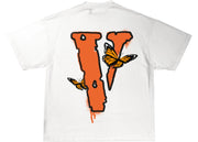 Juice Wrld x Vlone Butterfly T-Shirt "White"